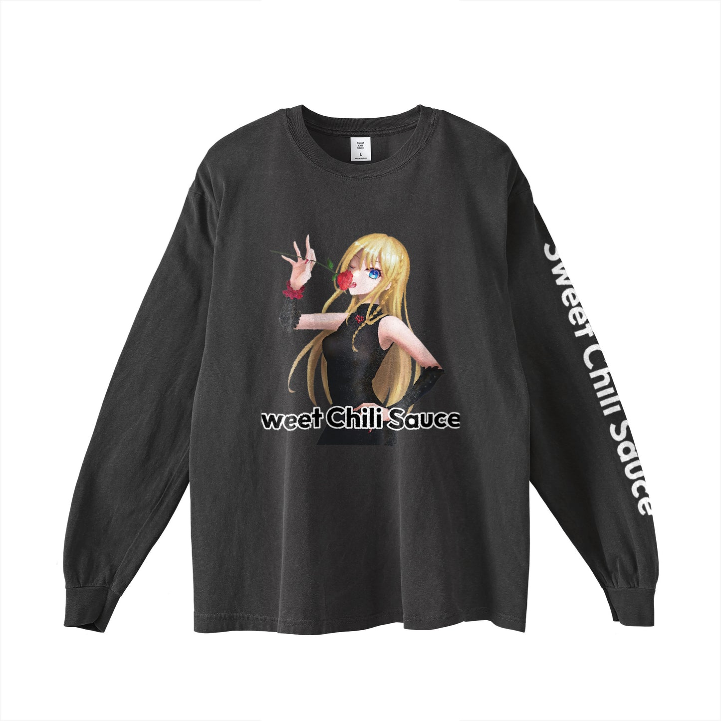 SCS 花になって 葉月 ロングスリーブTシャツ