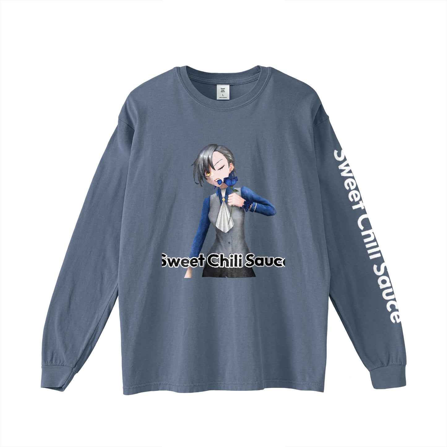 SCS 花になって 皐月 ロングスリーブTシャツ