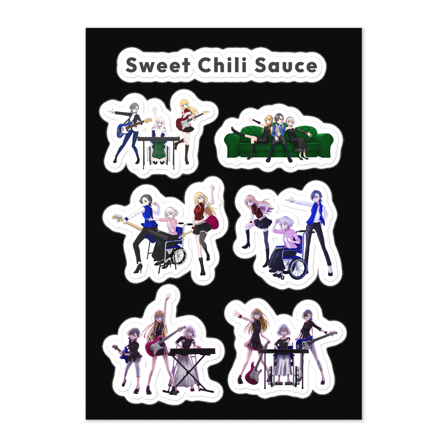Sweet Chili Sauce ステッカー Ver1